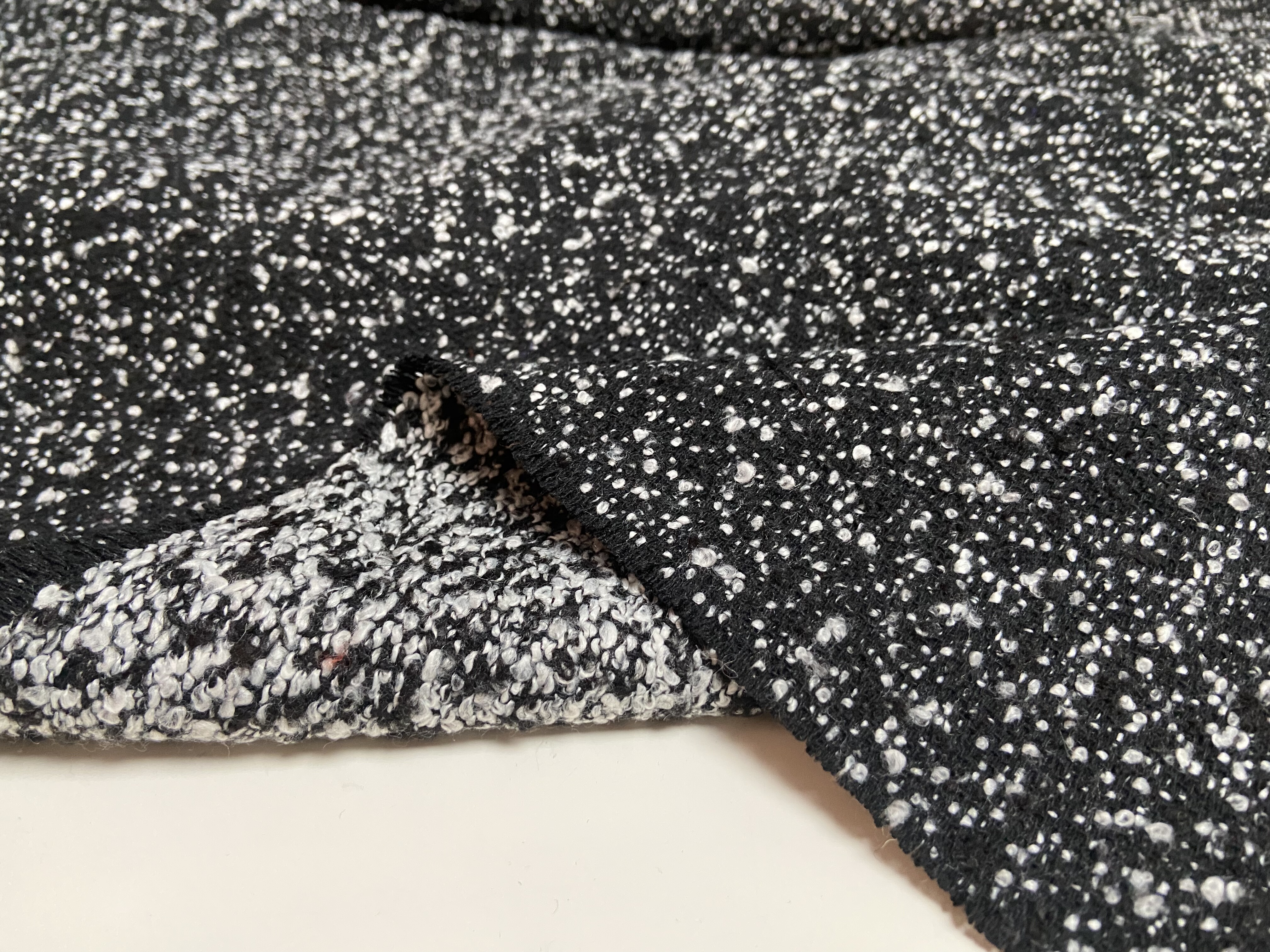 L0121 圈圈小香风羊绒设计师布料1.45米乘1.20,居家布艺,海绵垫/布料/面料/手工diy,淘宝优惠券,粉丝福利购,淘宝优惠卷