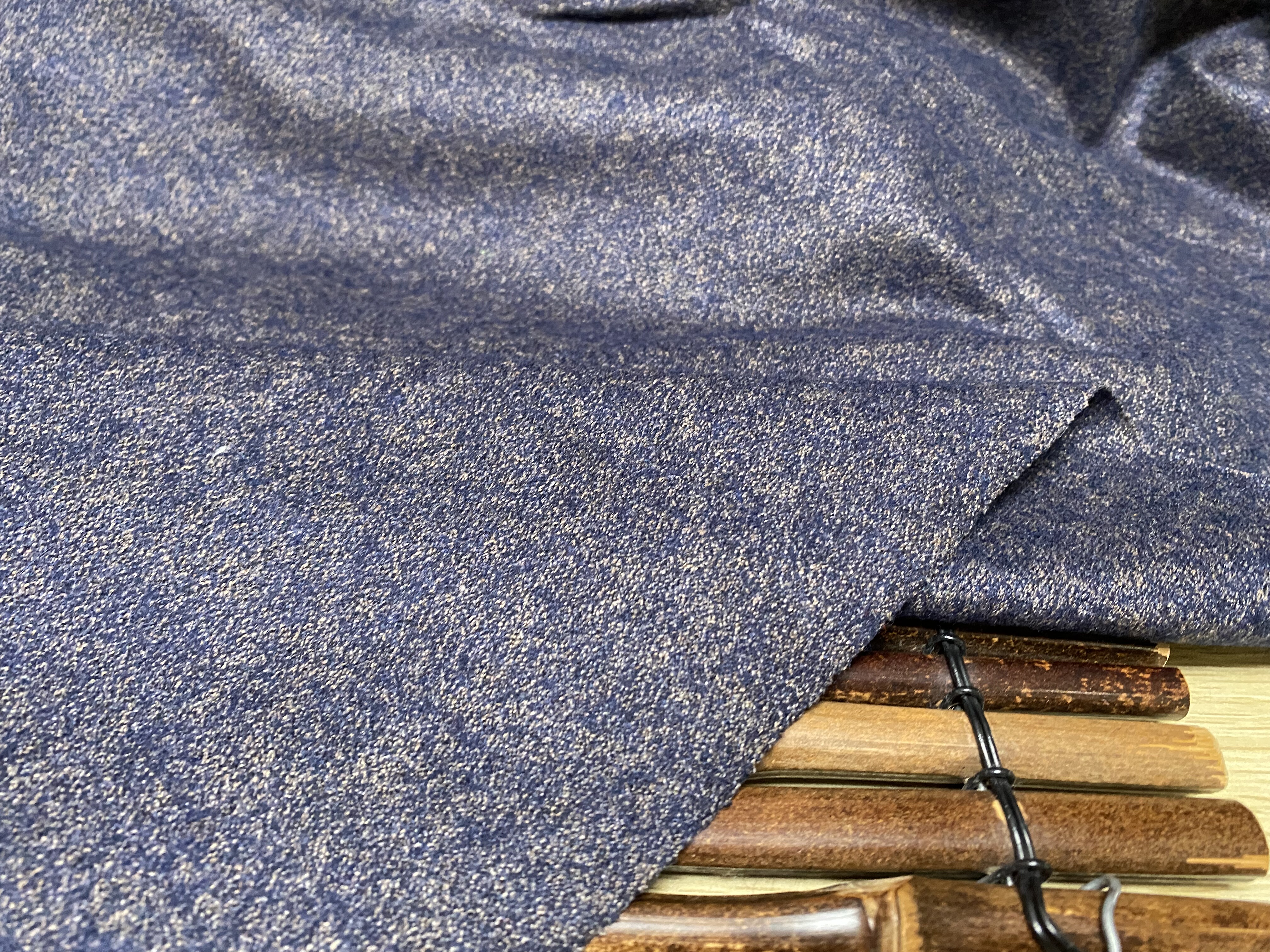 T1126 双面针织羊绒设计师布料1.2米×1.4米