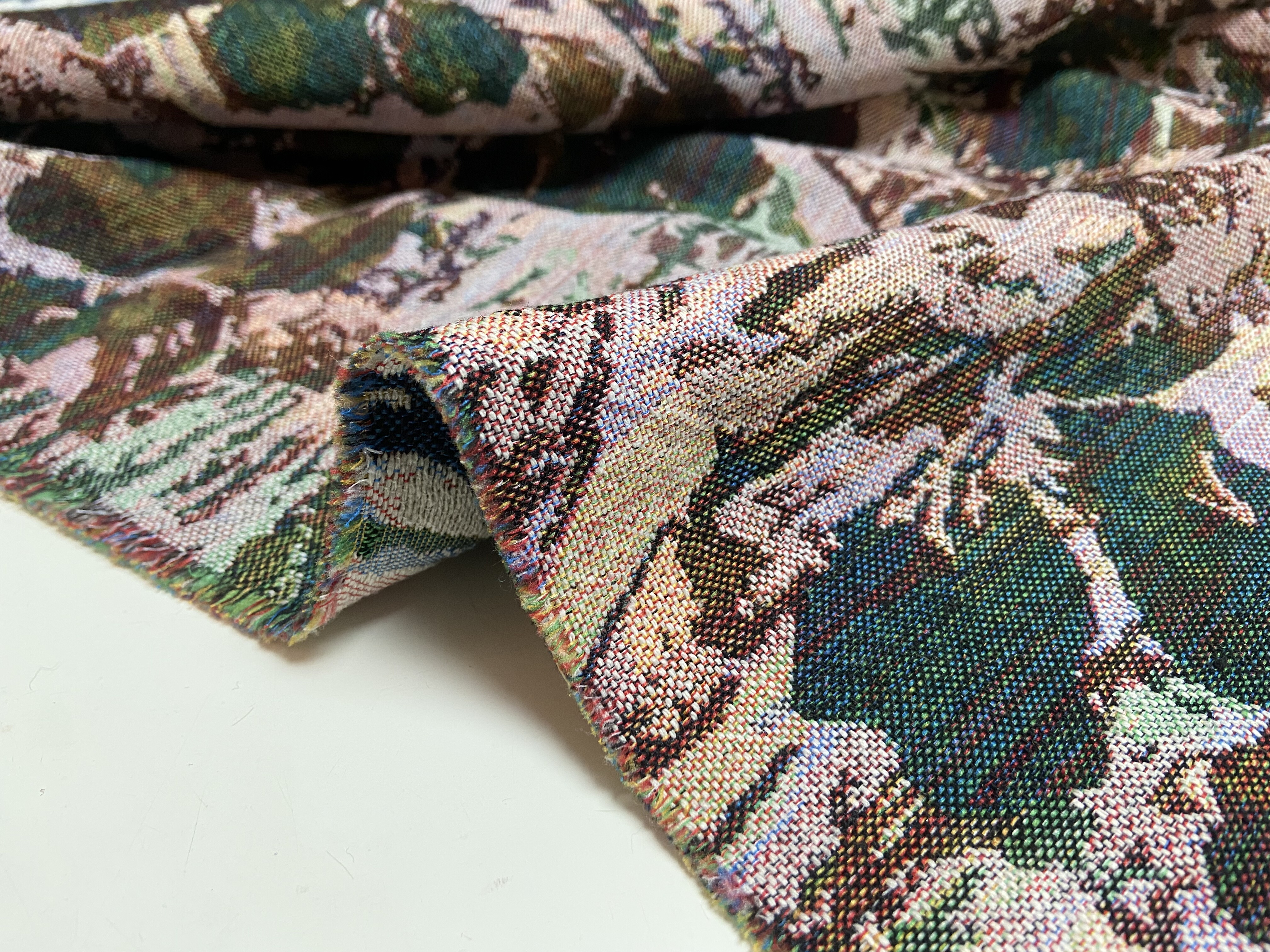 L0126 重磅麻提花设计师布料1.50米乘1.40,居家布艺,海绵垫/布料/面料/手工diy,淘宝优惠券,粉丝福利购,淘宝优惠卷