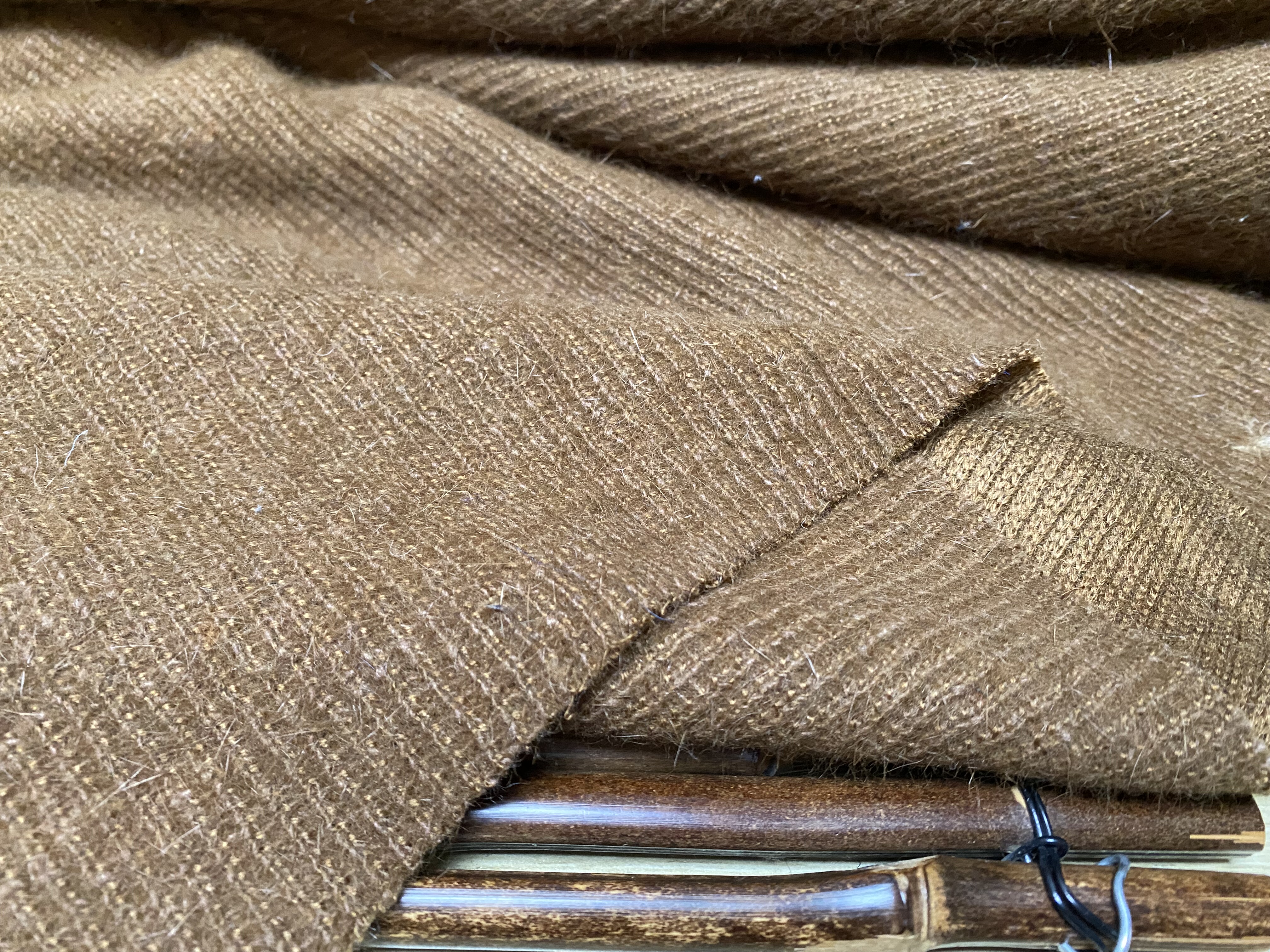 T1124 日本双面羊绒设计师布料2.2米乘2.1米