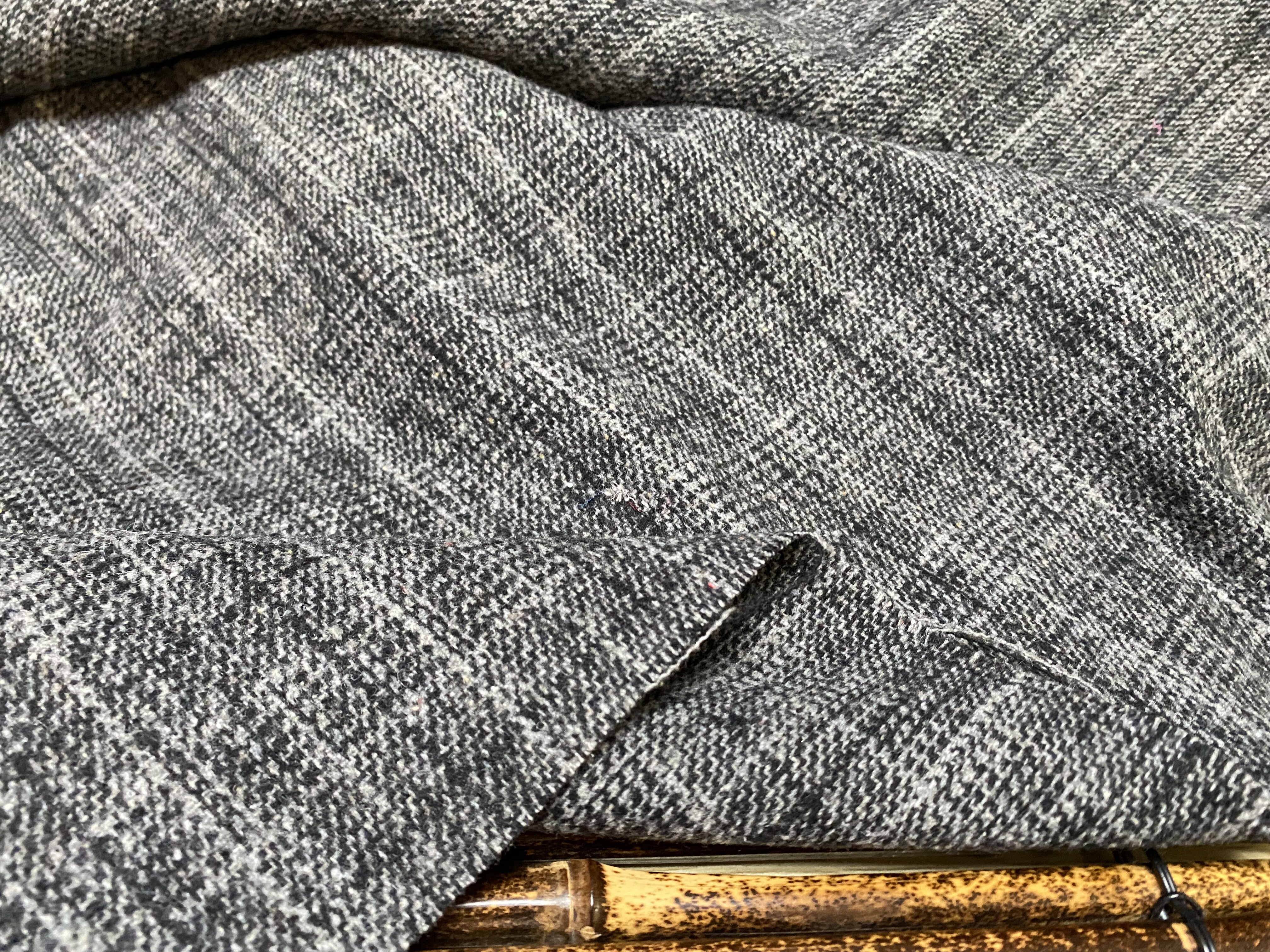 T1126 双面羊绒小香风设计师布料2.2米×1.5米