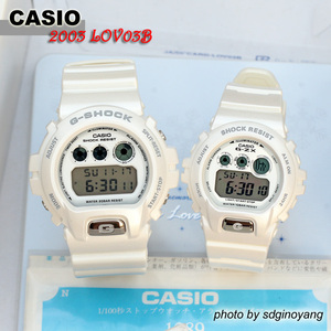 G-SHOCK 2003年限定情侣对表LOV-03B-7JR(DW-6900珍珠白)全新结束