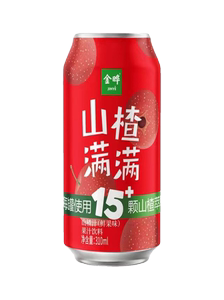 山姆超市金晔山楂满满山楂汁310ml24罐整箱装果汁饮料整箱代购