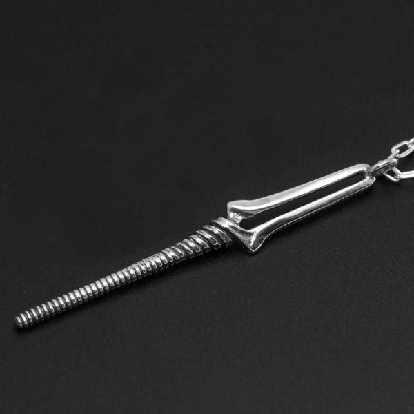 【可订】eva新世纪福音战士 朗基奴斯枪 银饰品 项链 吊坠