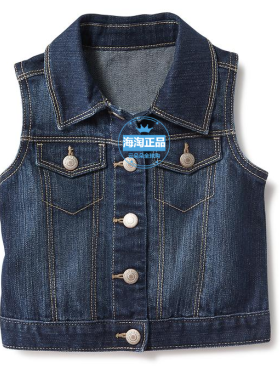 现货美国oldnavy老海军牛仔马甲