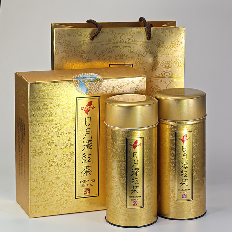 台湾高山茶叶台湾日月潭红茶唐明皇原装红茶醇和鲜爽200克盒装 - 实物图