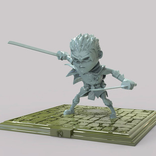 3d打印图纸模型素材文件少年泰坦出击STL手办摆件F2228