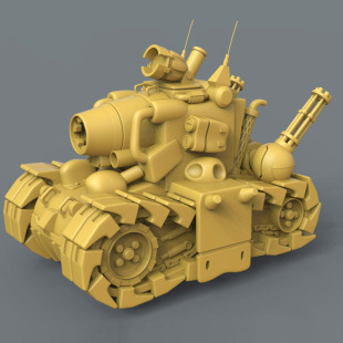 3d打印图纸模型素材合金弹头坦克STL摆件圆雕图F2835