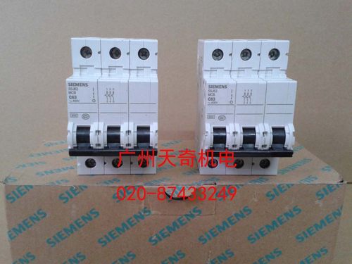 正品全新SIEMENS西门子断路器5SL6363-7CC 5SY6363-7CC 3P C63A