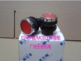 RLTR 全新正品 EATON伊顿带灯带锁按钮头部 A22 红色