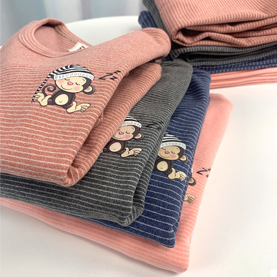 男童德绒秋衣保暖套装冬季