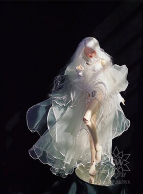 现货SNOW原创BJD娃衣346分叔小布blythe暴力裙撑拖尾芭蕾超短梦幻