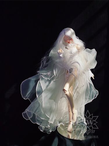 BJD暴力裙撑拖尾芭蕾346分叔小布