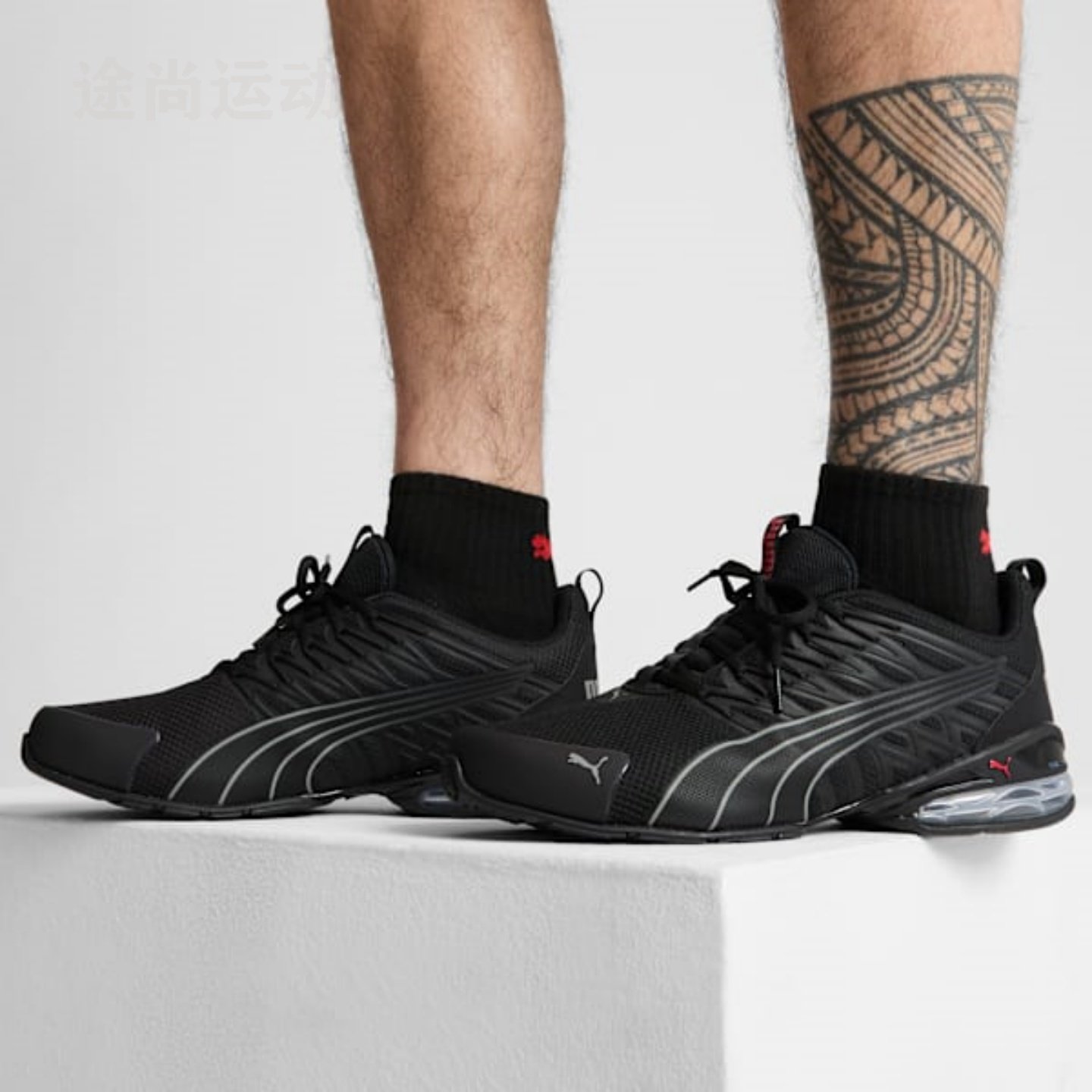 PUMA彪马男士Voltaic Evo低帮系带缓冲减震训练运动休闲跑步鞋