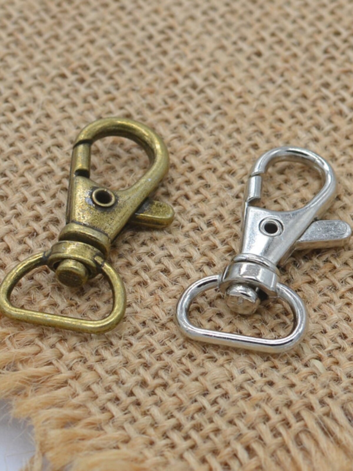 10PCS 38MM KEYCHAIN BAG BUCKLE DIY CLOTHING ACCESSORIES SHRIMP BUCKLE Y1084 RIYADH ACCESSORIES BRONZE