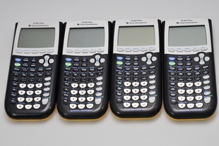 二手原装TEXAS INSTRUMENTS 德州仪器TI-84编程图形计算器AP/IB/S