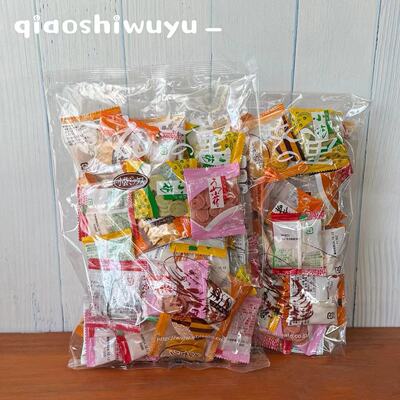 现货 日本名古屋仙贝故里综合混合全家福海鲜虾片独立包装大袋装