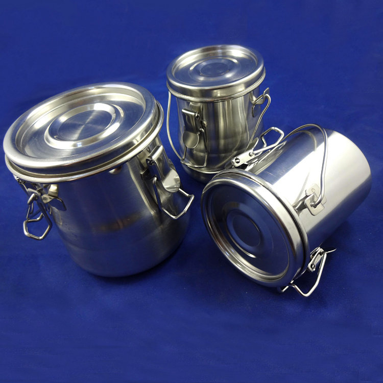 包邮/不锈钢洗笔桶笔洗笔筒 洗笔器 油画颜料工具 密封洗笔罐油壶