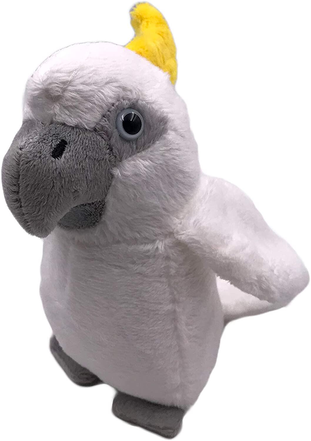 德单 onwomania 仿真鸡尾鹦鹉 野生动物 儿童教育毛绒公仔