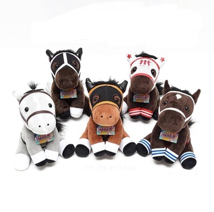 日单  有马纪念  军赛马小马驹 毛绒挂件 第三弹