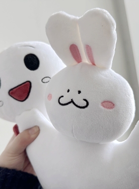 亏清！渡边麻友muchichi兔&柏木由纪Yukirin Daruma雪人毛绒公仔