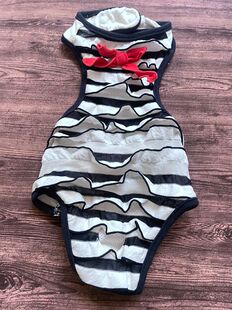 日单 超可爱的条纹水手款小公主安全裤