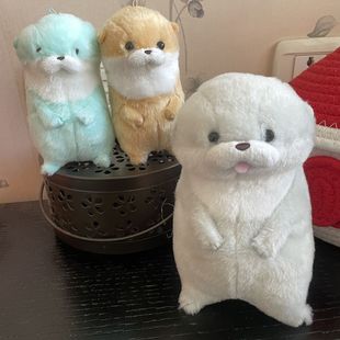 日单 amufun 水獭玩偶 毛绒公仔 多颜色