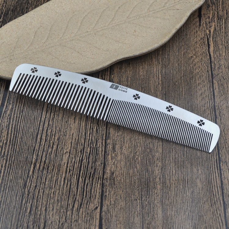 飞&野304不锈钢美发梳防静电