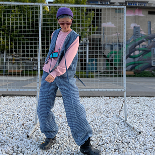 薄棉裤 流行保暖裤 外穿秋冬新款 棉花棉裤 子 高级感夹棉加厚时尚 女款