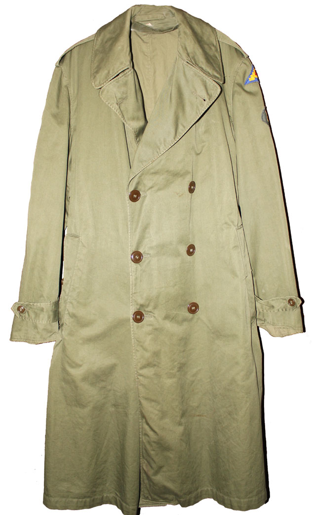 真品 韩战 原品 M51 M1951 风衣 MR 八五新 带徽章