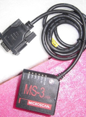二手原装MicroScan MS-3 LASER条码扫描固定式读码器/实物图现货