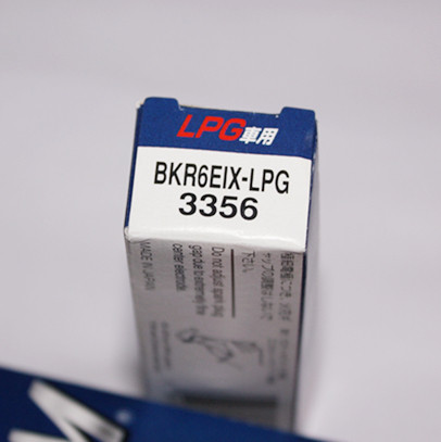 NGK铱铂金火花塞BKR6EIX-LPG 3356适用于LPG CNG天然气液化气捷达