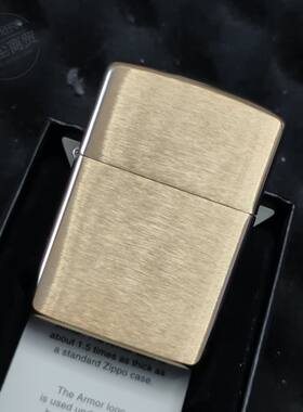 23年老店正品ZIPPO打火机盔甲铜沙子168铜镜面169铬沙子162银167