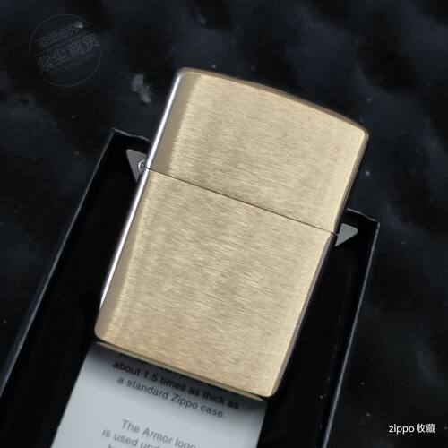 23年老店正品ZIPPO打火机盔甲铜沙子168铜镜面169铬沙子162银167