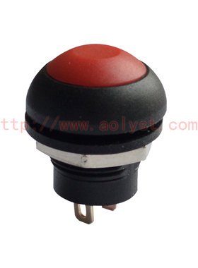 台湾品质按钮开关 IP67防水开关 复位开关 按钮开关红色 进品开关