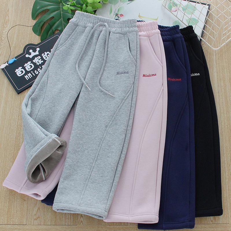 一条过冬加厚撸猫绒香蕉裤一体绒