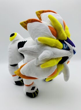 30cm 大号 白色 太阳神 索尔迦雷欧 日月神兽 毛绒公仔 玩具