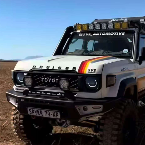 立体个性字母贴Land Cruiser引擎盖装饰件适配丰田LC71/76/78/79