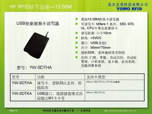 支持web浏览器 IC卡读卡器 性价比高 USB免驱RFID读写器