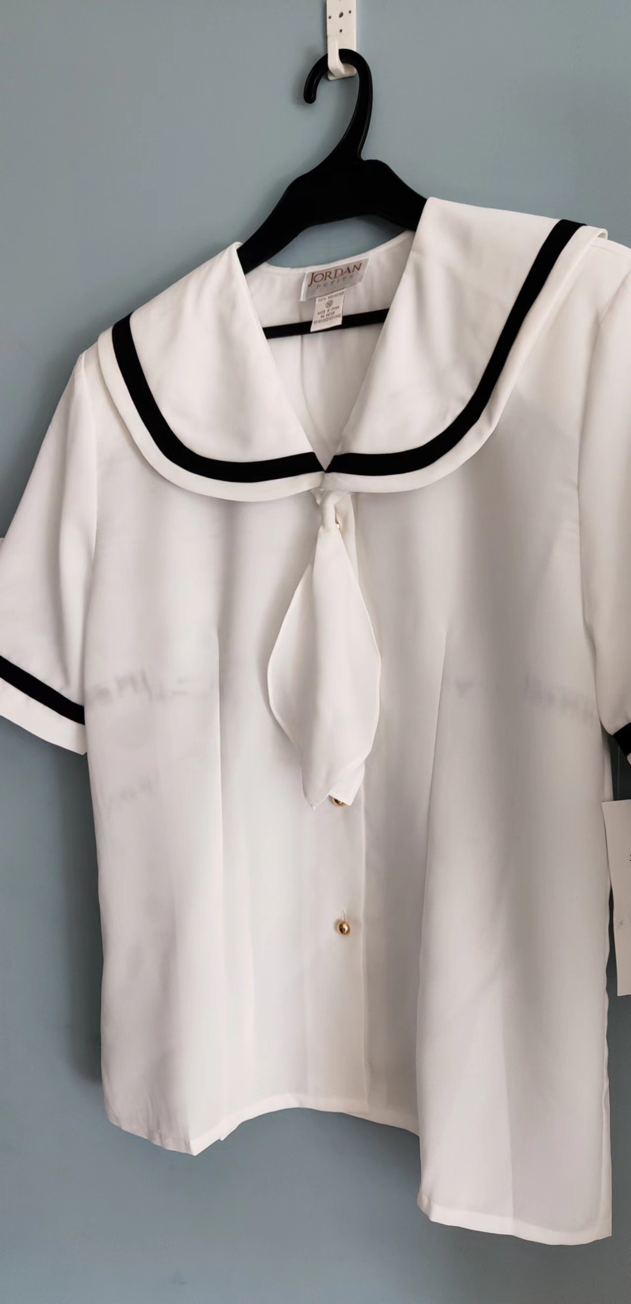 古着vintage衬衣JK制服上衣水手服减龄衬衣【瑕疵特价清仓]