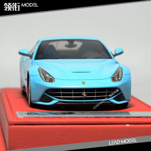 现货|BBR Deluxe 1/43 F12 BB蓝 手板车模型 限量版
