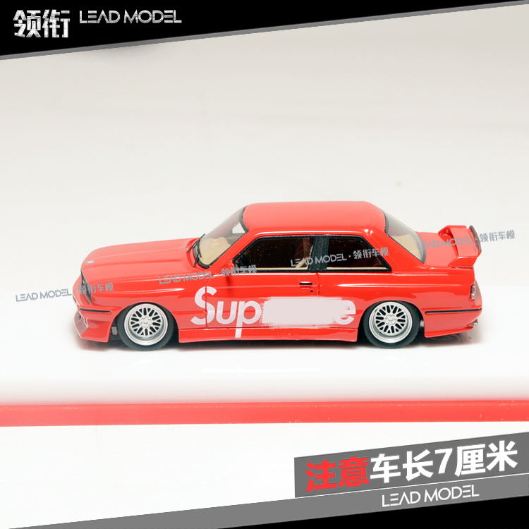 现货|M3 E30 Super BMW ScaleMini 1/64 宝马改装车模型静态