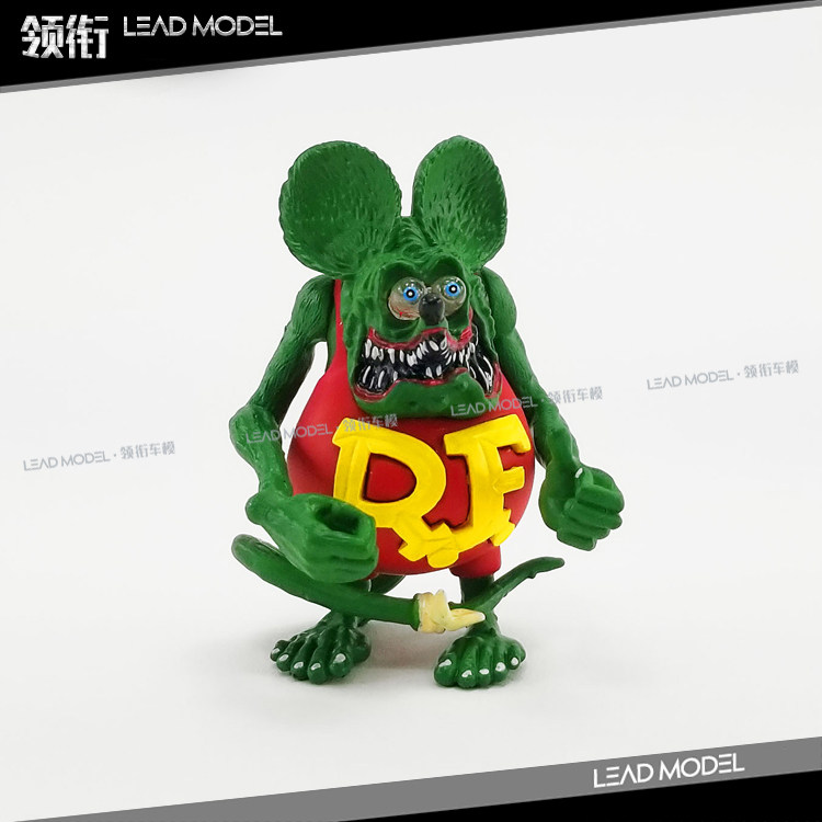 预订|rat fink figure 偶具 acme 1/18 rf 卡通老鼠偶模型