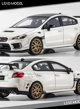 现货|斯巴鲁Subaru STi S209 翼豹Impreza 白色 京商 1/43 车模型