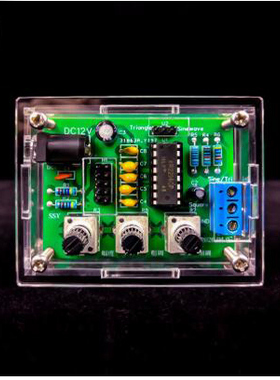 XR2206信号发生器电子diy套件 电子电工教学实训套件焊接练习散件