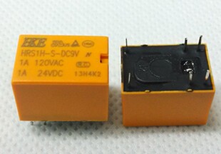 HRS1H-S- DC5V DC12V DC24V 1A 120VAC HKE 原装汇港信号继电器