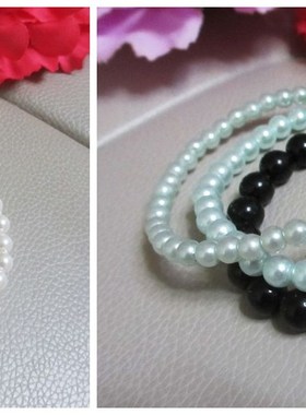 日韩风百搭派对表演仿珍珠手链