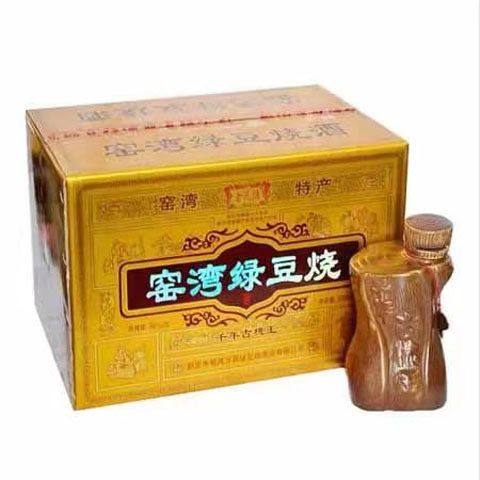 窑湾绿豆烧酒老瓦缝古槐王500mlx6瓶39度新款一整箱徐州新沂特产