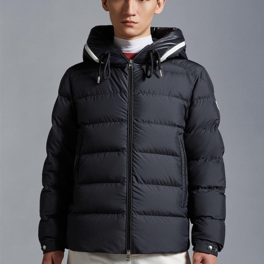 thumbnail for Men's Warm Jacket with Hood and Zipper Cardere Jacket