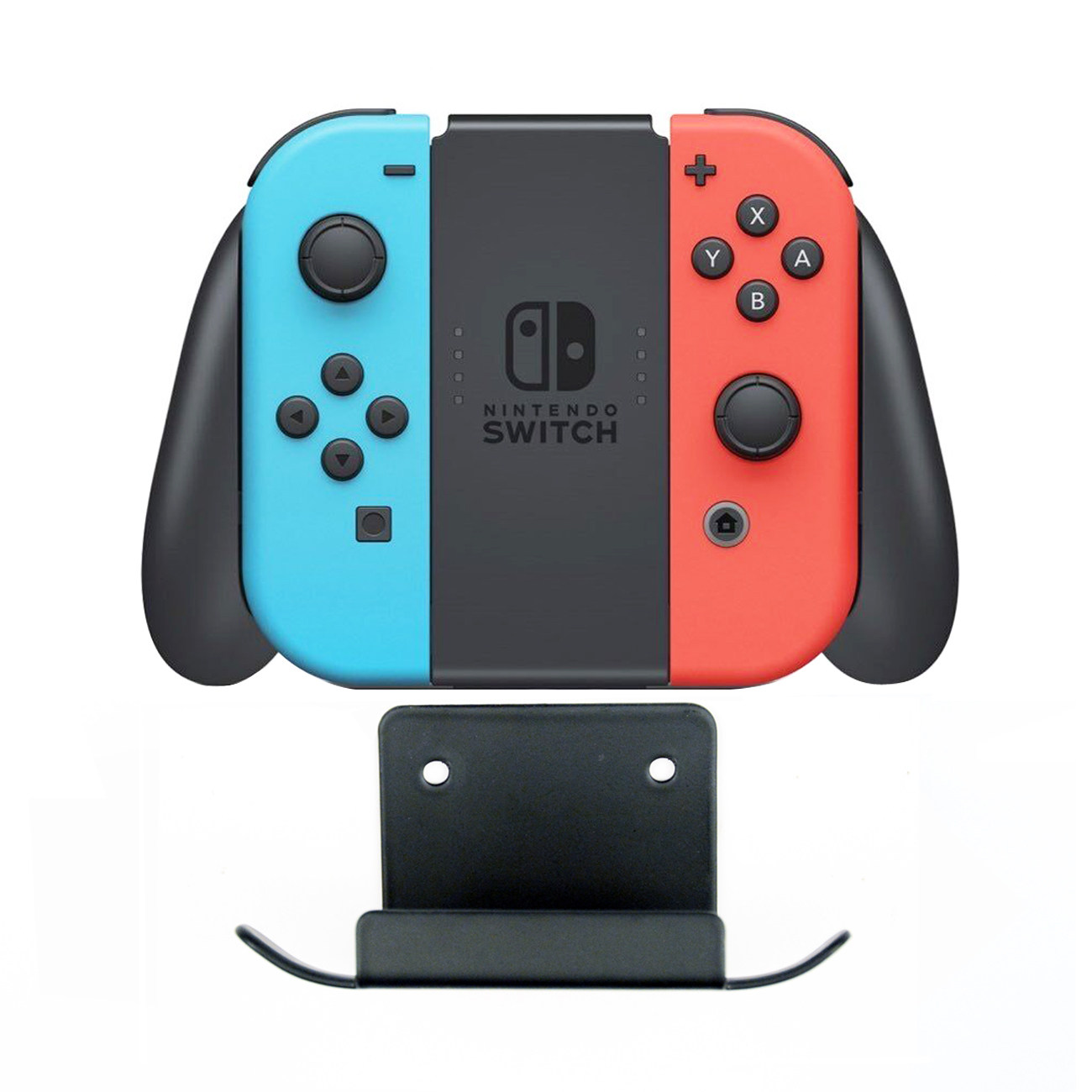 任天堂switch 红蓝手柄壁挂支架带胶安装防止掉落